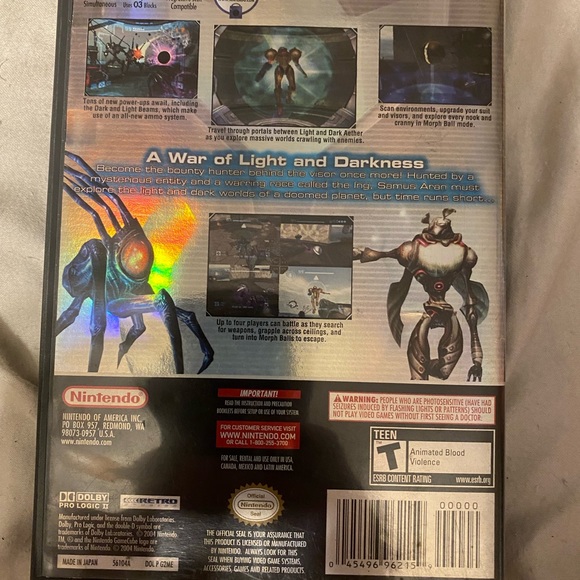Metroid prime 2 echoes for GameCube - Picture 3 of 3
